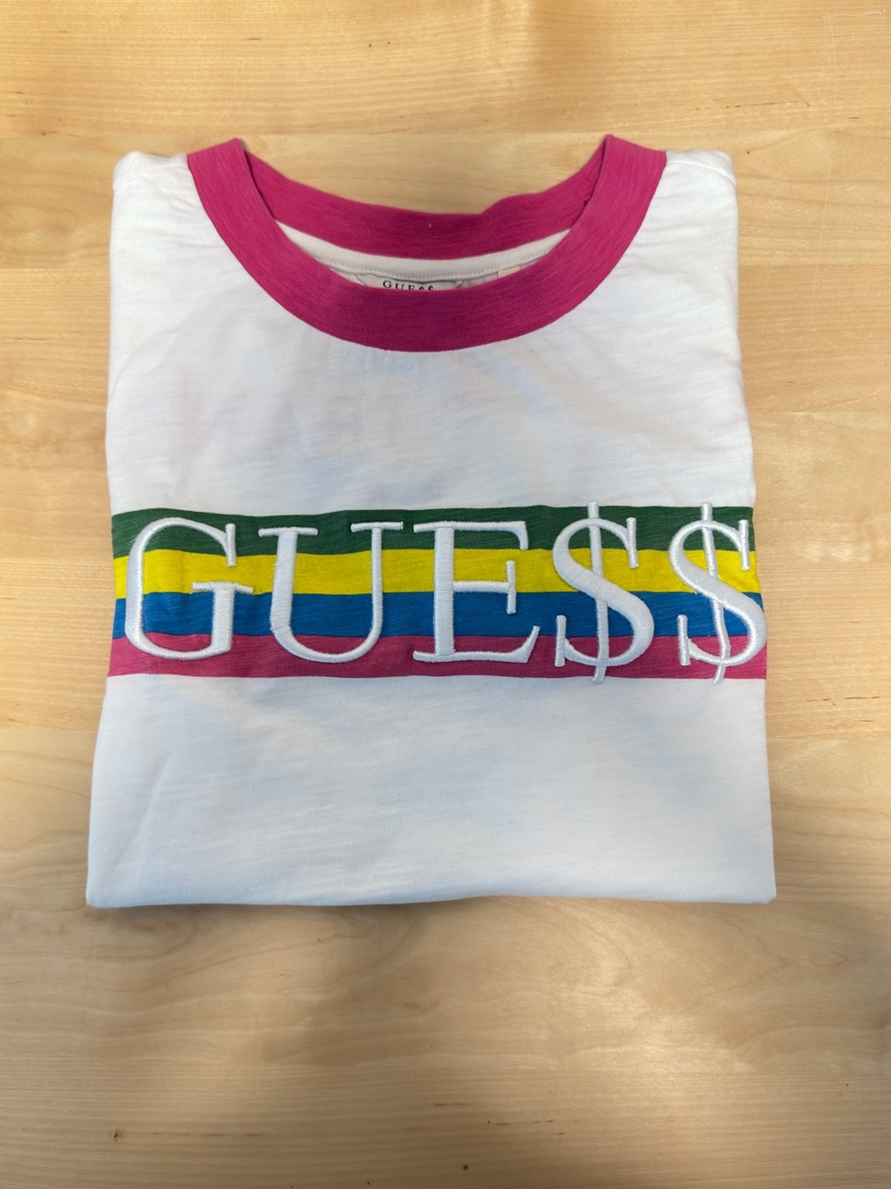 Guess x Asap Rocky Boxy Ringer Crop Tee